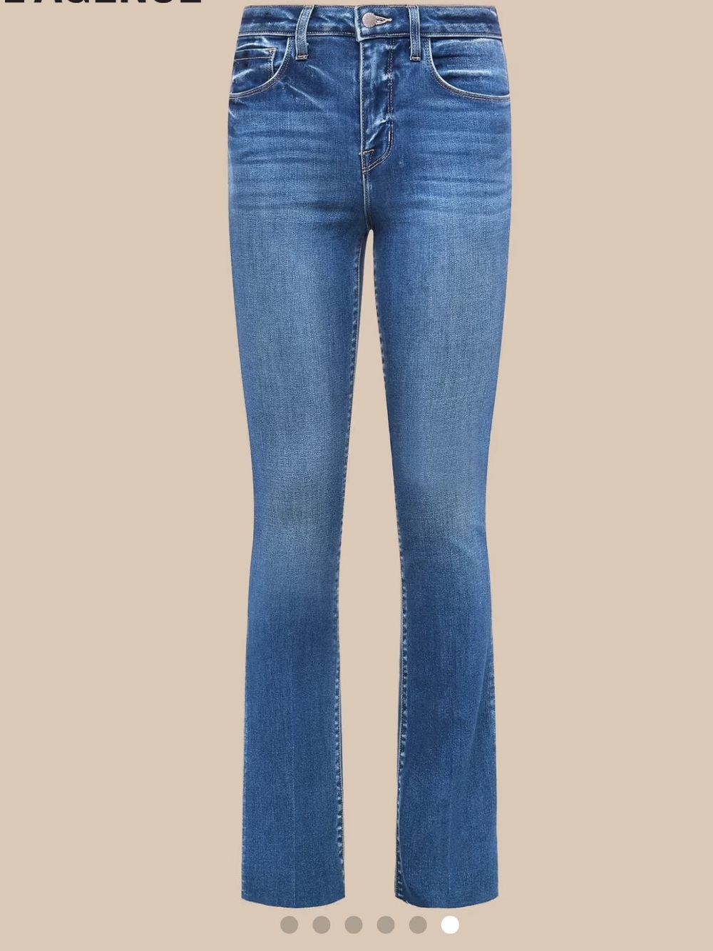 L'AGENCE Ruth Straight-Leg Jeans NWT - Picture 5 of 7
